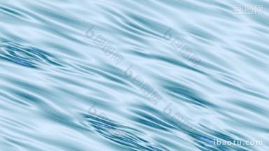 蓝色水面流动意境背景视频素材